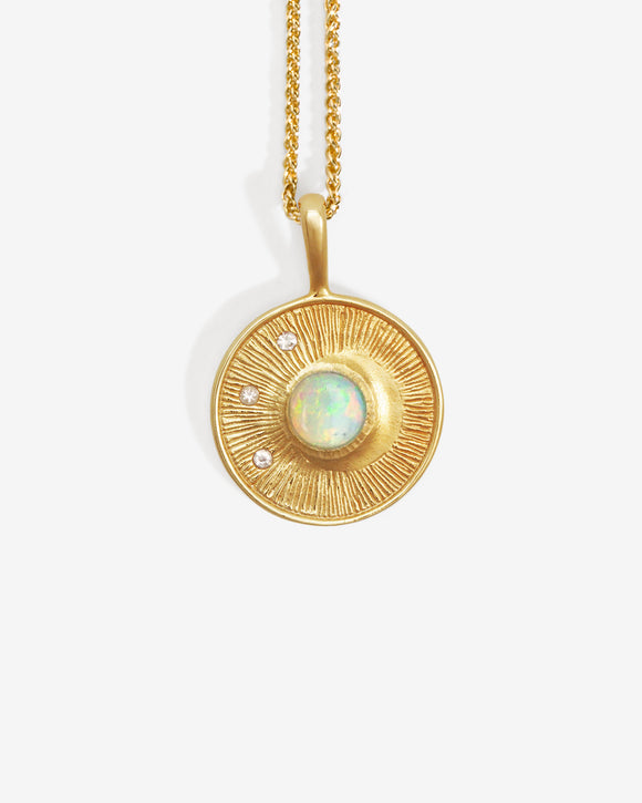 TEMPLE OF THE SUN: RADIANCE NECKLACE - GOLD VERMEIL
