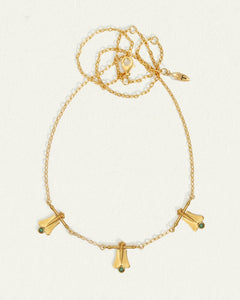 TEMPLE OF THE SUN: NECTAR NECKLACE - GOLD VERMEIL