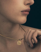 Load image into Gallery viewer, TEMPLE OF THE SUN: LEON NECKLACE - GOLD VERMEIL
