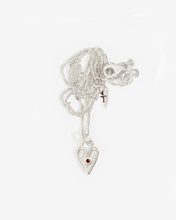 Load image into Gallery viewer, TEMPLE OF THE SUN: AMORE NECKLACE - SILVER
