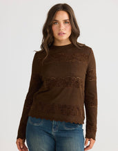 Load image into Gallery viewer, TALISMAN: LIORA TOP - CHOCOLATE

