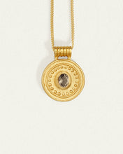 Load image into Gallery viewer, TEMPLE OF THE SUN: DENARII COIN NECKLACE - GOLD VERMEIL
