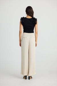 BRAVE & TRUE: DANA PANTS - OYSTER