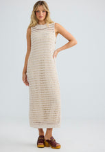 Load image into Gallery viewer, TALISMAN: VELA KNIT DRESS - NATURAL
