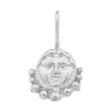 Load image into Gallery viewer, CLEOPATRA’S BLING: GORGONEION PROTECTION PENDANT NECKLACE - STERLING SILVER
