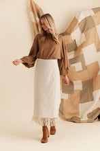 Load image into Gallery viewer, SHANTY: ROAMING SKIRT - NATURAL -  SALE
