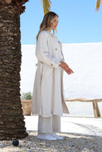 Load image into Gallery viewer, THE ITALIAN CARTEL: SILLABARE TRENCH - NATURAL
