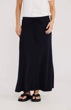 Load image into Gallery viewer, BRAVE &amp; TRUE: LOW DOWN SKIRT - BLACK
