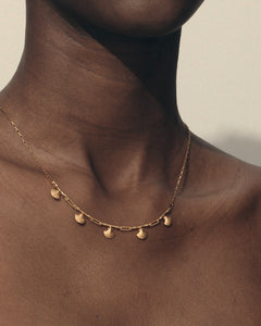 TEMPLE OF THE SUN: ELENI NECKLACE - GOLD VERMEIL