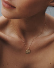 Load image into Gallery viewer, TEMPLE OF THE SUN: SEED OF LIFE NECKLACE - GOLD VERMEIL
