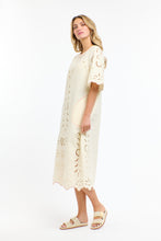 Load image into Gallery viewer, 365 DAYS: ANNIE EMBROIDERED DRESS - ANTIQUE CREAM
