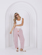 Load image into Gallery viewer, MONACO: CARTER BARREL JEAN - RUSTY STRIPE
