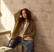 Load image into Gallery viewer, TALISMAN: AMARA  OMBRÉ  CARDIGAN - OLIVE
