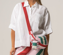 Load image into Gallery viewer, FOUND BY TWO:  LUCCA CROSSBODY BAG - LARGE STRIPE
