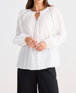 BRAVE & TRUE: RAPHAEL TOP - WHITE