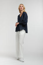 Load image into Gallery viewer, 365 DAYS: RUBY SHIRRED TOP - DENIM SALE
