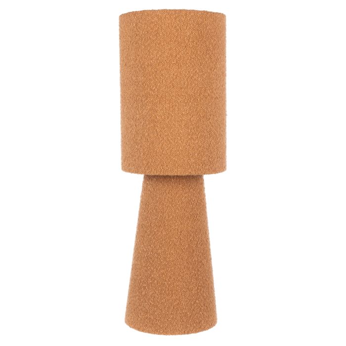 ROWEN BOUCLE TABLE LAMP - RUST (PICK UP IN STORE ONLY)