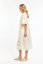 Load image into Gallery viewer, 365 DAYS: ANNIE EMBROIDERED DRESS - ANTIQUE CREAM
