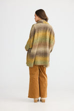 Load image into Gallery viewer, TALISMAN: AMARA  OMBRÉ  CARDIGAN - OLIVE
