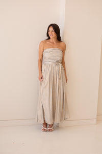 BRAVE & TRUE: AVALON DRESS - CHAMPAGNE