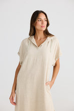 Load image into Gallery viewer, SHANTY: CUBAN TUNIC - NATURAL JAQUARD
