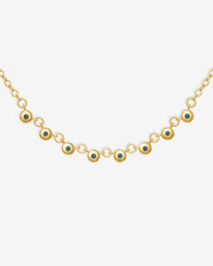 TEMPLE OF THE SUN: MAVI CHAIN NECKLACE - GOLD VERMEIL