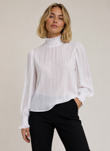 Load image into Gallery viewer, BRAVE &amp; TRUE: ISOLDE BLOUSE - WHITE
