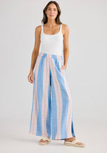 Load image into Gallery viewer, HOLIDAY: FLY AWAY PANT: BLUE MULTI STRIPE
