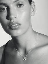 Load image into Gallery viewer, TEMPLE OF THE SUN: DENARII COIN NECKLACE - STERLING SILVER-SMOKY QUARTZ
