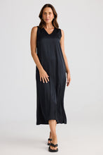 Load image into Gallery viewer, BRAVE &amp; TRUE: CELINE DRESS - BLACK
