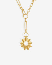 Load image into Gallery viewer, TEMPLE OF THE SUN: CALYPSO LARIAT NECKLACE - GOLD VERMEIL
