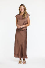 Load image into Gallery viewer, 365 DAYS: STERLING SATIN SKIRT - COCO
