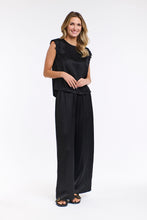 Load image into Gallery viewer, 365 DAYS: STERLING LACE TRIM TEE  - BLACK
