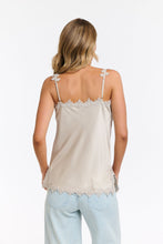 Load image into Gallery viewer, 365 DAYS: STERLING LACE TRIM CAMISOLE - CHAMPAGNE

