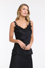 Load image into Gallery viewer, 365 DAYS: STERLING LACE TRIM CAMISOLE - BLACK

