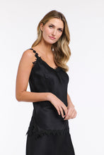 Load image into Gallery viewer, 365 DAYS: STERLING LACE TRIM CAMISOLE - BLACK
