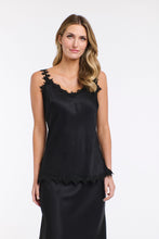 Load image into Gallery viewer, 365 DAYS: STERLING LACE TRIM CAMISOLE - BLACK
