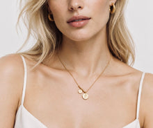 Load image into Gallery viewer, CLEOPATRAS BLING: ANGELUS NECKLACE - 18K GOLD PLATED
