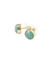 Load image into Gallery viewer, MG: BLUE STONE STUD
