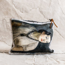 Load image into Gallery viewer, SWARM CANVAS PAINTING CLUTCH - ISABELLE
