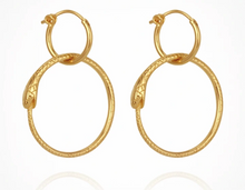 Load image into Gallery viewer, TEMPLE OF THE SUN: SERPENT Earrings
