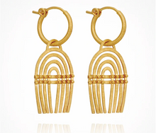 Load image into Gallery viewer, TEMPLE OF THE SUN: MENA EARRINGS - GOLD
