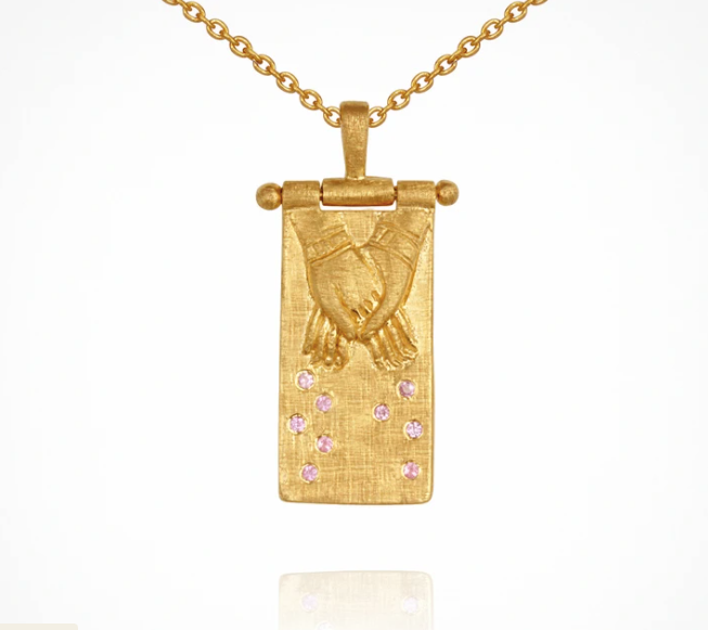 TEMPLE OF THE SUN: JUNA NECKLACE - GOLD