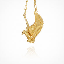 Load image into Gallery viewer, TEMPLE OF THE SUN: EAGLE NECKLACE - GOLD
