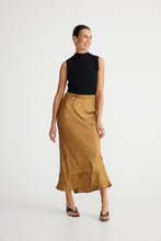 Load image into Gallery viewer, BRAVE &amp; TRUE: CORRINE SKIRT - BRONZE(SALE)
