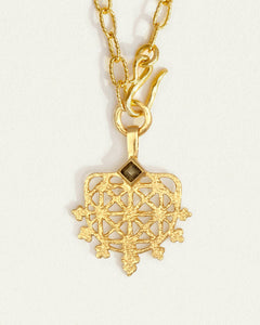 TEMPLE OF THE SUN: ARINNA LARIAT NECKLACE - GOLD