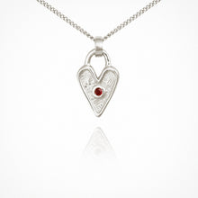 Load image into Gallery viewer, TEMPLE OF THE SUN: AMORE NECKLACE - SILVER
