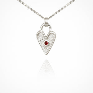 TEMPLE OF THE SUN: AMORE NECKLACE - SILVER