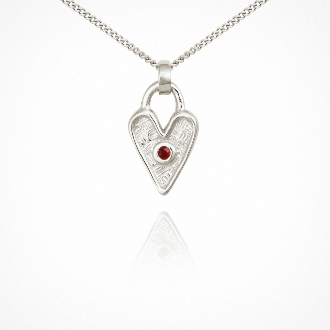 TEMPLE OF THE SUN: AMORE NECKLACE - SILVER