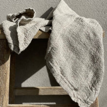 Load image into Gallery viewer, HAND TOWEL: NATURAL LOOMED LINEN
